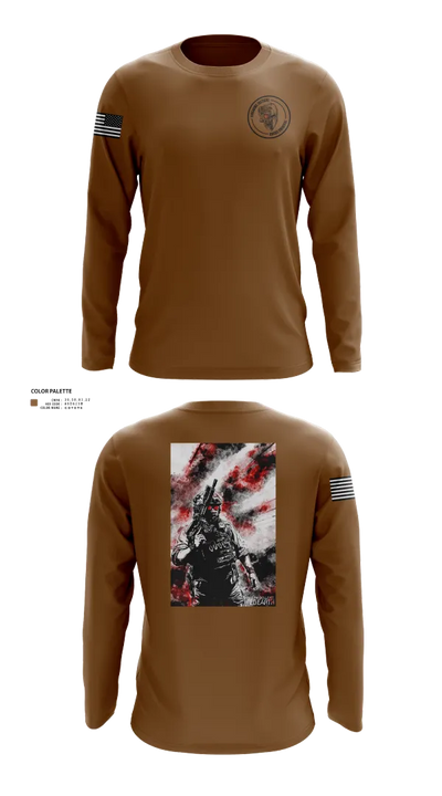 Firearms Tactical Training Squad 18655865 Long Sleeve Performance Shirt 21