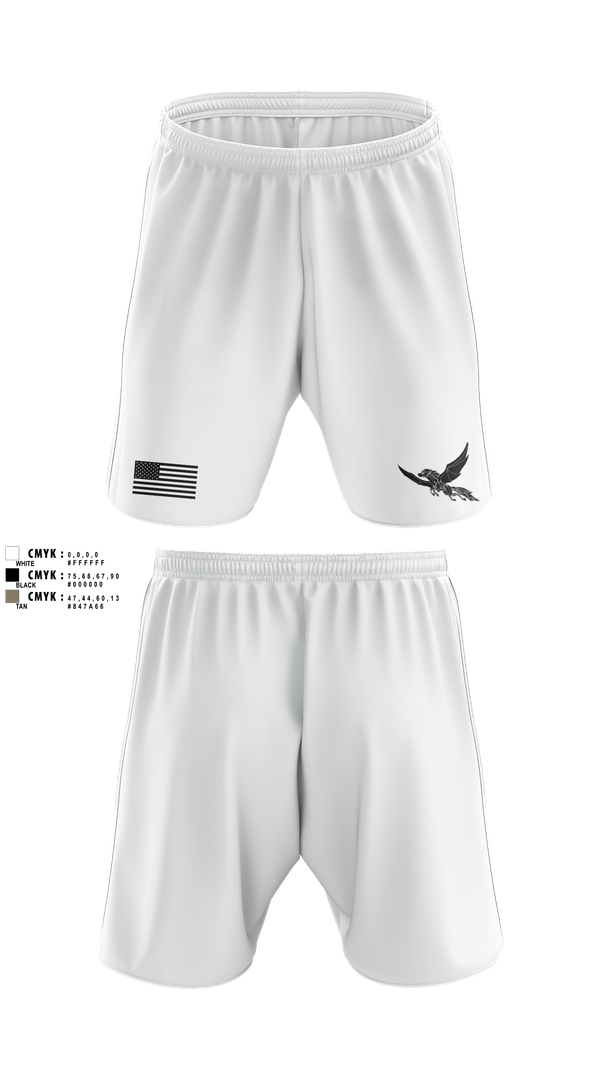 Athletic Shorts With Pockets, 196th BDE SIG CO, , Teamtime, Team time, sublimation, custom sports apparel, team uniforms, spirit wear, spiritwear, sports uniforms, custom shirts, team store, custom team store, fundraiser sports, apparel fundraiser
