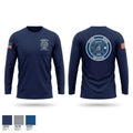 Meriwether county fire rescue 2415051 Long Sleeve Performance Shirt - 1
