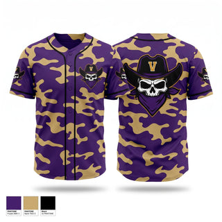 Full Button Baseball Jersey, Boerne Vaqueros, Baseball, Teamtime, Team time, sublimation, custom sports apparel, team uniforms, spirit wear, spiritwear, sports uniforms, custom shirts, team store, custom team store, fundraiser sports, apparel fundraiser
