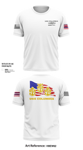 USS Columbia 84322120 Short Sleeve Performance Shirt - 61