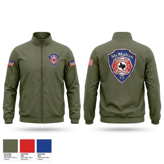 Windbreaker, McMAHAN FIRE & RESCUE, Fire Department, Teamtime, Team time, sublimation, custom sports apparel, team uniforms, spirit wear, spiritwear, sports uniforms, custom shirts, team store, custom team store, fundraiser sports, apparel fundraiser