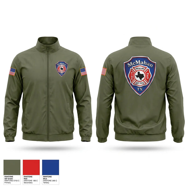 Windbreaker, McMAHAN FIRE & RESCUE, Fire Department, Teamtime, Team time, sublimation, custom sports apparel, team uniforms, spirit wear, spiritwear, sports uniforms, custom shirts, team store, custom team store, fundraiser sports, apparel fundraiser