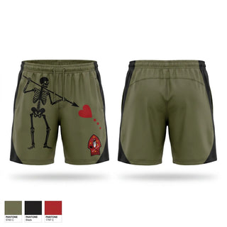 Athletic Shorts With Pockets, Bravo Battery 2D LAAD, Marines, Teamtime, Team time, sublimation, custom sports apparel, team uniforms, spirit wear, spiritwear, sports uniforms, custom shirts, team store, custom team store, fundraiser sports, apparel fundraiser