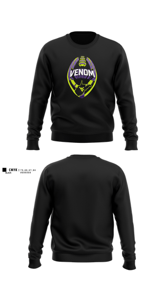 Crew Neck Sweatshirt, WV Venom, , Teamtime, Team time, sublimation, custom sports apparel, team uniforms, spirit wear, spiritwear, sports uniforms, custom shirts, team store, custom team store, fundraiser sports, apparel fundraiser