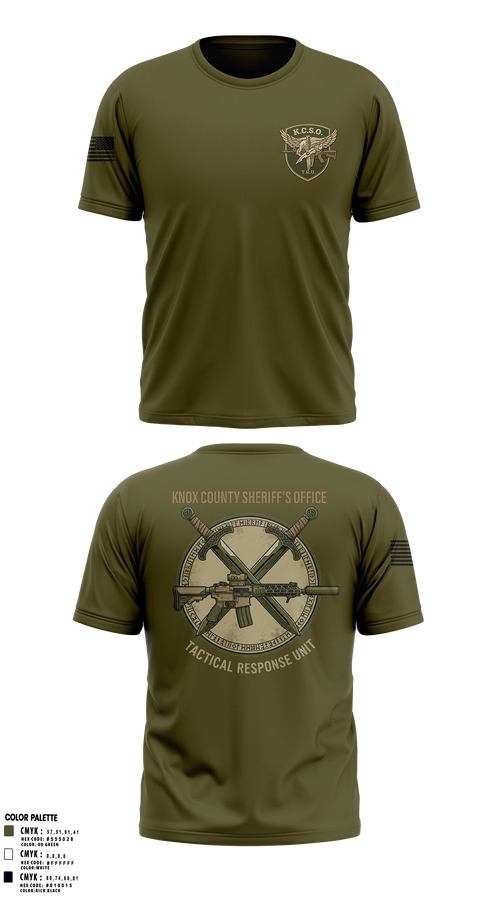 Short Sleeve Performance Shirt, KNOX COUNTY SHERIFF’S OFFICE TACTICAL RESPONSE UNIT, Police, Teamtime, Team time, sublimation, custom sports apparel, team uniforms, spirit wear, spiritwear, sports uniforms, custom shirts, team store, custom team store, fundraiser sports, apparel fundraiser