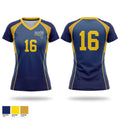 Believe Volleyball Club Women's Short Sleeve V-neck Shirt - 1