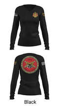 18th FAB 48765888 Women's Long Sleeve V-neck Shirt - 37