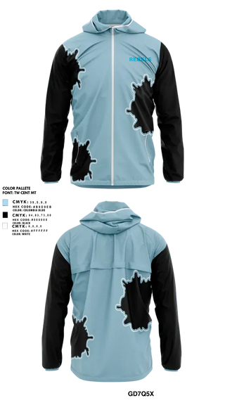 Windbreaker, Rebels, Softball, Teamtime, Team time, sublimation, custom sports apparel, team uniforms, spirit wear, spiritwear, sports uniforms, custom shirts, team store, custom team store, fundraiser sports, apparel fundraiser