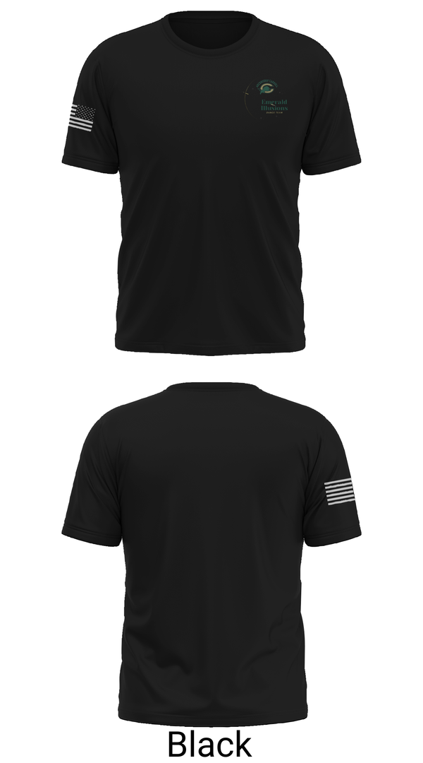 Short Sleeve Performance Shirt, Emerald Illusions Dance Team, Spirit Store, Teamtime, Team time, sublimation, custom sports apparel, team uniforms, spirit wear, spiritwear, sports uniforms, custom shirts, team store, custom team store, fundraiser sports, apparel fundraiser