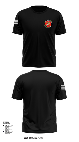 Short Sleeve Performance Shirt, Marine Corps League Casa Grande Detachment 901, , Teamtime, Team time, sublimation, custom sports apparel, team uniforms, spirit wear, spiritwear, sports uniforms, custom shirts, team store, custom team store, fundraiser sports, apparel fundraiser