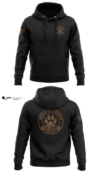 Hoodie, Webster County Sheriff's Office, Police, Teamtime, Team time, sublimation, custom sports apparel, team uniforms, spirit wear, spiritwear, sports uniforms, custom shirts, team store, custom team store, fundraiser sports, apparel fundraiser