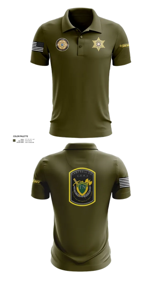 Short Sleeve Performance Polo, C.C.S.O. CERT, , Teamtime, Team time, sublimation, custom sports apparel, team uniforms, spirit wear, spiritwear, sports uniforms, custom shirts, team store, custom team store, fundraiser sports, apparel fundraiser