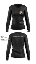 166 SFS 40532858 Women's Long Sleeve V-neck Shirt - 1