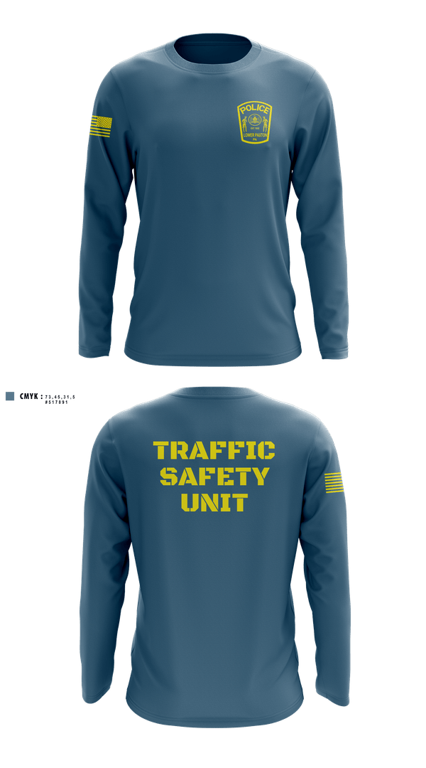 Long Sleeve Performance Shirt, Traffic Safety Unit, , Teamtime, Team time, sublimation, custom sports apparel, team uniforms, spirit wear, spiritwear, sports uniforms, custom shirts, team store, custom team store, fundraiser sports, apparel fundraiser