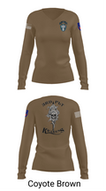 95th cbrn 3rd plt Women's Long Sleeve V-neck Shirt - 17