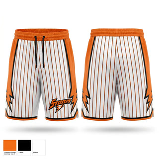 Athletic Shorts With Pockets, Storm, Softball, Teamtime, Team time, sublimation, custom sports apparel, team uniforms, spirit wear, spiritwear, sports uniforms, custom shirts, team store, custom team store, fundraiser sports, apparel fundraiser