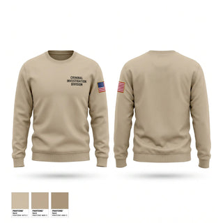 Crew Neck Sweatshirt, Criminal Investigation Division, Police, Teamtime, Team time, sublimation, custom sports apparel, team uniforms, spirit wear, spiritwear, sports uniforms, custom shirts, team store, custom team store, fundraiser sports, apparel fundraiser