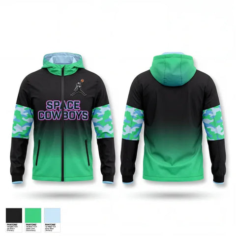 Windbreaker, Space Cowboys, Men's Basketball, Teamtime, Team time, sublimation, custom sports apparel, team uniforms, spirit wear, spiritwear, sports uniforms, custom shirts, team store, custom team store, fundraiser sports, apparel fundraiser