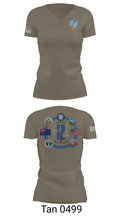 AMSP Sem 2 60045387 Women's Short Sleeve V-neck Shirt - 68