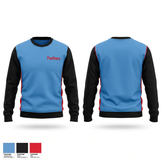 Crew Neck Sweatshirt, Panthers, Track & Field, Teamtime, Team time, sublimation, custom sports apparel, team uniforms, spirit wear, spiritwear, sports uniforms, custom shirts, team store, custom team store, fundraiser sports, apparel fundraiser