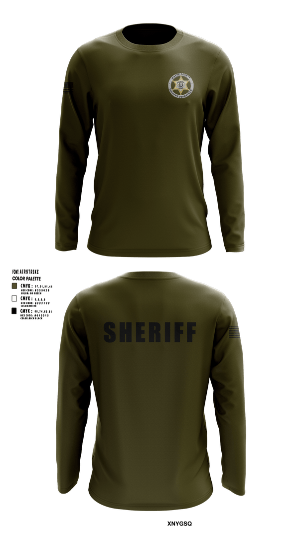 Long Sleeve Performance Shirt, Wayne County Sheriff’s Department, , Teamtime, Team time, sublimation, custom sports apparel, team uniforms, spirit wear, spiritwear, sports uniforms, custom shirts, team store, custom team store, fundraiser sports, apparel fundraiser