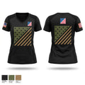 Ask Me 343 Women's Short Sleeve V-neck Shirt - 1