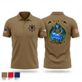 C. Co. 1-120 3rd PLT 45093176 Short Sleeve Performance Polo - 1