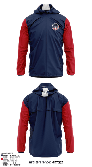 Windbreaker, KCD Freedom, Baseball, Teamtime, Team time, sublimation, custom sports apparel, team uniforms, spirit wear, spiritwear, sports uniforms, custom shirts, team store, custom team store, fundraiser sports, apparel fundraiser