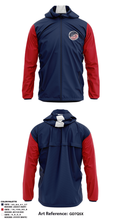 KCD Freedom 91018234 Windbreaker - 2