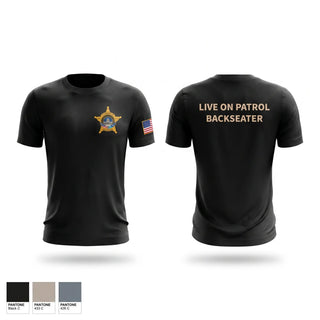 Short Sleeve Performance Shirt, RCSO BACKSEATERS, Police, Teamtime, Team time, sublimation, custom sports apparel, team uniforms, spirit wear, spiritwear, sports uniforms, custom shirts, team store, custom team store, fundraiser sports, apparel fundraiser