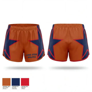 Womens Shorts, LoneStar Wolfs, Softball, Teamtime, Team time, sublimation, custom sports apparel, team uniforms, spirit wear, spiritwear, sports uniforms, custom shirts, team store, custom team store, fundraiser sports, apparel fundraiser