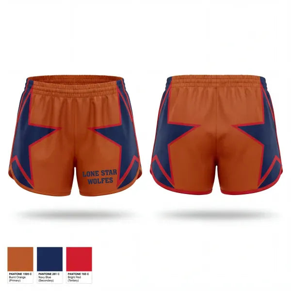 Womens Shorts, LoneStar Wolfs, Softball, Teamtime, Team time, sublimation, custom sports apparel, team uniforms, spirit wear, spiritwear, sports uniforms, custom shirts, team store, custom team store, fundraiser sports, apparel fundraiser