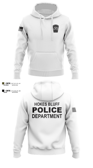 Hoodie, HOKES BLUFF POLICE DEPARTMENT, Police, Teamtime, Team time, sublimation, custom sports apparel, team uniforms, spirit wear, spiritwear, sports uniforms, custom shirts, team store, custom team store, fundraiser sports, apparel fundraiser