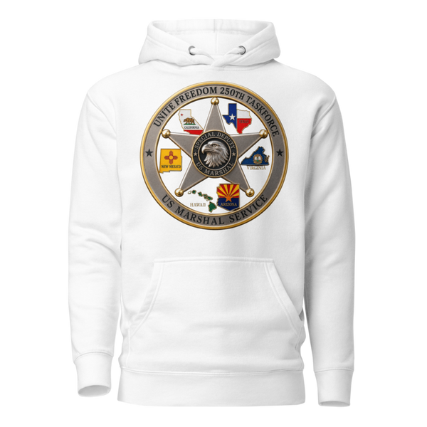 Unisex Hoodie - 1 - White