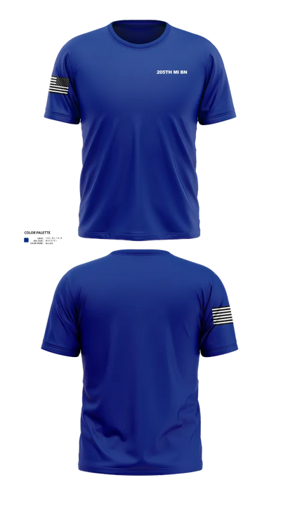 205th MI BN 65098628 Short Sleeve Performance Shirt - 21