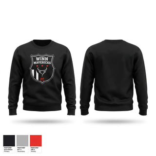 Crew Neck Sweatshirt, Eagle Pass Winn HS, Men's Soccer, Teamtime, Team time, sublimation, custom sports apparel, team uniforms, spirit wear, spiritwear, sports uniforms, custom shirts, team store, custom team store, fundraiser sports, apparel fundraiser