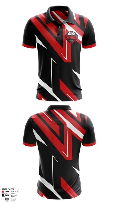 The Grind 63989539 Short Sleeve Performance Polo - 100