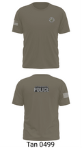Cloverdale police department 51984655 Short Sleeve Performance Shirt - 10