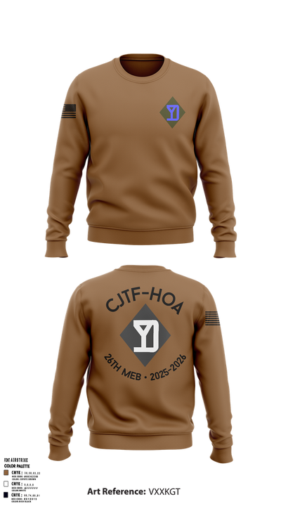 26th MEB 25368596 Crew Neck Sweatshirt - 1