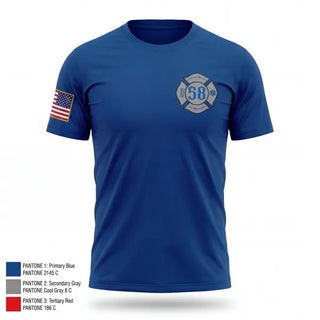 Short Sleeve Performance Shirt, Richfield Township Fire, Fire Department, Teamtime, Team time, sublimation, custom sports apparel, team uniforms, spirit wear, spiritwear, sports uniforms, custom shirts, team store, custom team store, fundraiser sports, apparel fundraiser