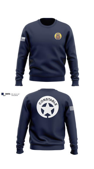 Crew Neck Sweatshirt, 2nd city Constable's office, Police, Teamtime, Team time, sublimation, custom sports apparel, team uniforms, spirit wear, spiritwear, sports uniforms, custom shirts, team store, custom team store, fundraiser sports, apparel fundraiser
