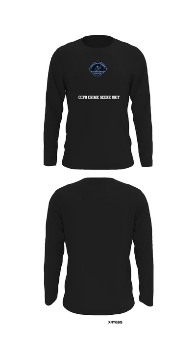 CCPD CRIME SCENE UNIT 32519343 Long Sleeve Performance Shirt 31