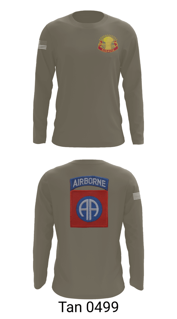 Long Sleeve Performance Shirt, 3-4 ADA, Army, Teamtime, Team time, sublimation, custom sports apparel, team uniforms, spirit wear, spiritwear, sports uniforms, custom shirts, team store, custom team store, fundraiser sports, apparel fundraiser