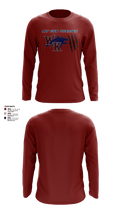 White Knoll High School Track & Field 55705888 Long Sleeve Performance Shirt 4