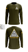 Fort Knox Fight Club Long Sleeve Performance Shirt 5