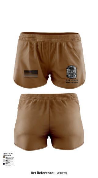Ranger Panties, C Co 1-210th Crusaders, Army, Teamtime, Team time, sublimation, custom sports apparel, team uniforms, spirit wear, spiritwear, sports uniforms, custom shirts, team store, custom team store, fundraiser sports, apparel fundraiser