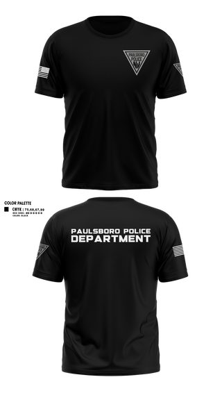 Womens Short Sleeve Vneck Shirt, Paulsboro Police Department, Police, Teamtime, Team time, sublimation, custom sports apparel, team uniforms, spirit wear, spiritwear, sports uniforms, custom shirts, team store, custom team store, fundraiser sports, apparel fundraiser