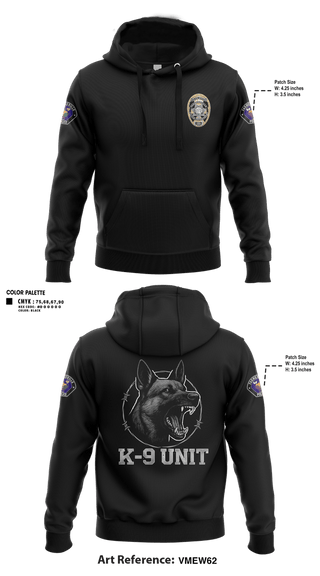 Hoodie, Farmersville PD, Police, Teamtime, Team time, sublimation, custom sports apparel, team uniforms, spirit wear, spiritwear, sports uniforms, custom shirts, team store, custom team store, fundraiser sports, apparel fundraiser