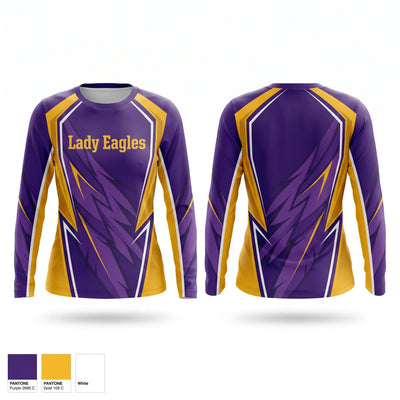 Lady Eagles Long Sleeve Performance Shirt 1